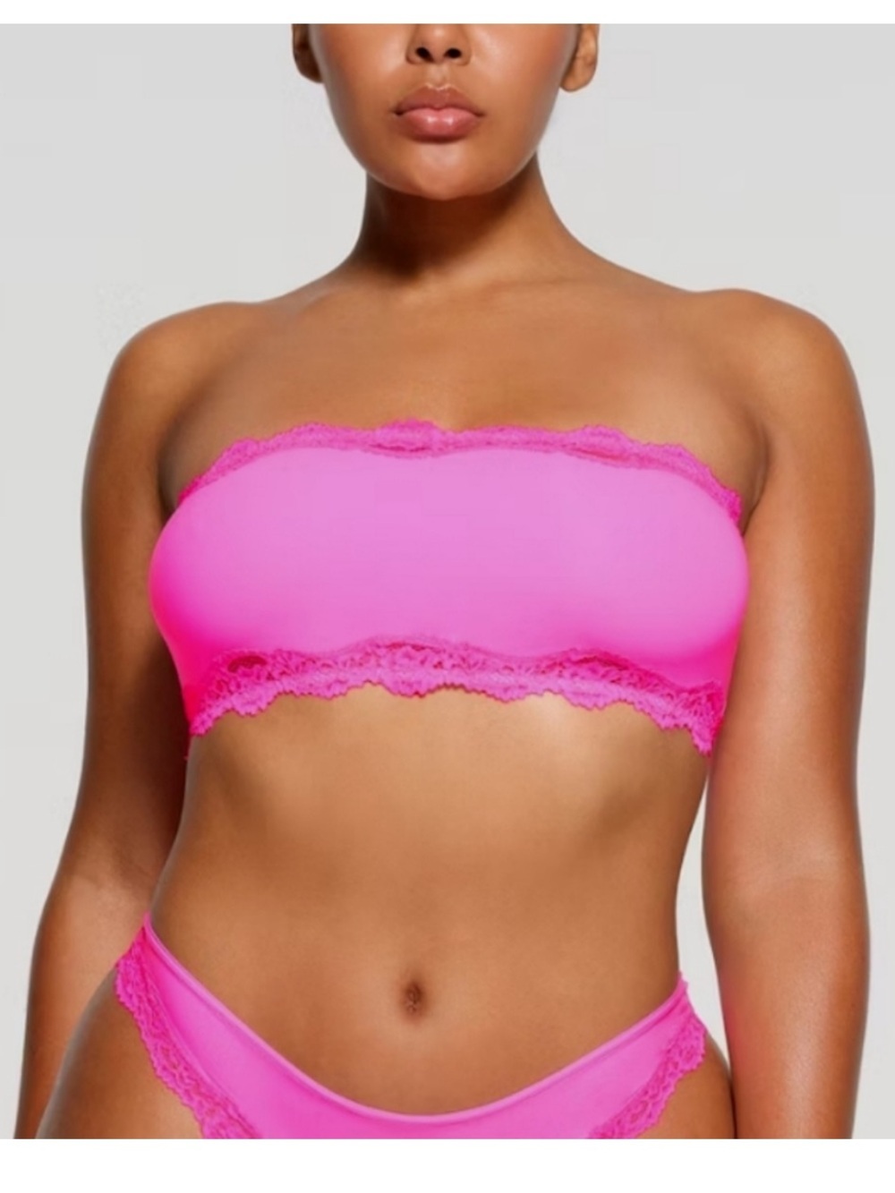 FITS EVERYBODY LACE  BANDEAU 3X